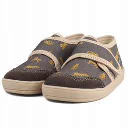 Mido 60-09 Miękkie Kapcie Tenisówki Barefoot Skórzane