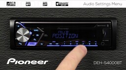 Pioneer DEH-S4000BT Radio Samochodowe Bt iPHONE CD