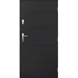 Drzwi zewnętrzne loara antracyt 90 prawe