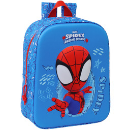 Plecak szkolny Spider-Man Czerwony Granatowy 22 x 27