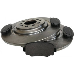 Klocki + tarcze hamulcowe tylne 320mm Jeep Cherokee