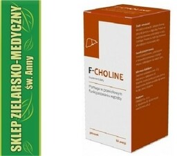 F-CHOLINE Cholina w proszku 60 Porcji Chroni wątrobę
