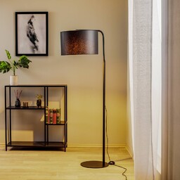 Lampa stojąca Soho Luminex, niebieski, salon / jadalnia,