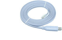 Kabel konsolowy - 3m, USB Typ-A -> RJ45,