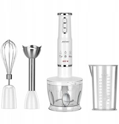 Blender ręczny MPM MBL-43 zestaw z szatkownicą 600W