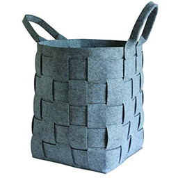 Box and Beyond Filcowy pleciony kosz na pranie