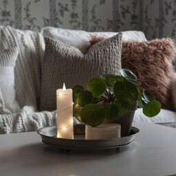 Konstsmide Christmas Świeca woskowa LED biała Barwa światła