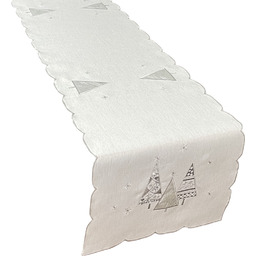 Bieżnik świąteczny prostokątny z błyszczącą nitką OS-272-A