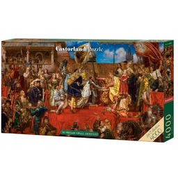 Puzzle 4000 elementów. Hołd pruski, Jan Matejko. Castorland