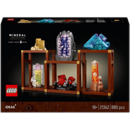 Klocki LEGO Ideas Kolekcja minerałów 21362