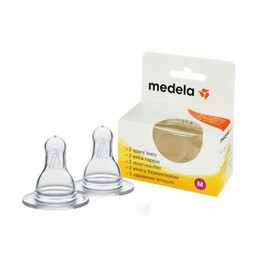 Medela smoczki do butelki /2szt rozm.M Smoczki