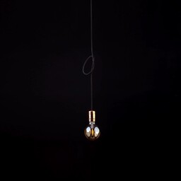 Nowodvorski Lighting Lampa wisząca Cable, czarna/miedziana, 1-punktowa
