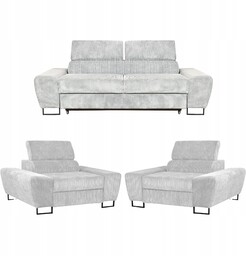 Zestaw mebli wypoczynkowych salonu Savio Sofa 2os fotele