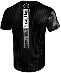 Octagon T-Shirt Koszulka Techniczna Ultimate Black