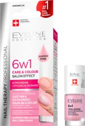 Eveline Cosmetics Nail Therapy 6w1, skoncentrowana odżywka