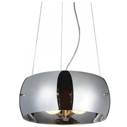 Azzardo Lampa wisząca szklana chromowana 3-punktowa AZ0844