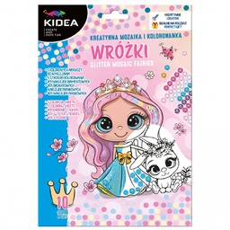 Mozaika i kolorowanka Wróżki Derform DF-MOKWA-98798