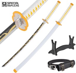 Miecz Katana Demon Slayer Agatsuma Zenitsus Drewniany JT10653