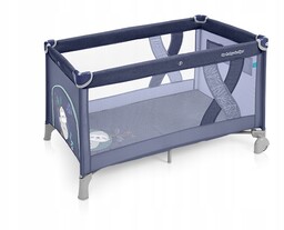Espiro łóżeczko turystyczne Simple 03 blue kojec