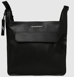 EMPORIO ARMANI Duża czarna torba męska