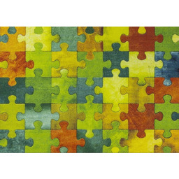 Dywan Dziecięcy Do Pokoju Dzieci Kolorowy Puzzle