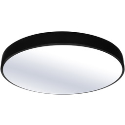 Plafon natynkowy LED 40cm okrągły 40W 4000K czarny