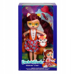 Enchantimals lalka Felicity lisek FRH53