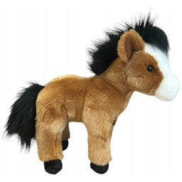 Maskotka Konik Brązowy Koń DUBI - 30cm
