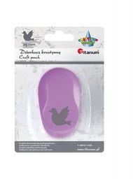 Dziurkacz ozdobny 25mm Gołąb Titanum Craft-Fun Series 418373