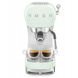 Ekspres kolbowy Smeg Pastelowa zieleń thermoblock ECF02PGEU