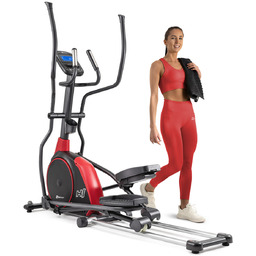 Trenażer eliptyczny elektryczno-magnetyczny HS-095CF Prizm czarny