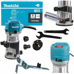 Makita Frezarko-wycinarka sieciowa 710W tulejka 6 8 RT0702C
