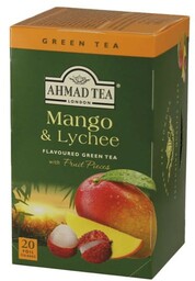 Ahmad Tea Mango Lychee Ex20 herbata zielona