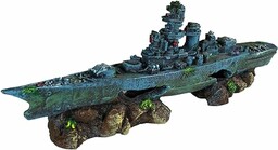 Penn-Plax Battleship akwarium dekoracja akwarium akwarium