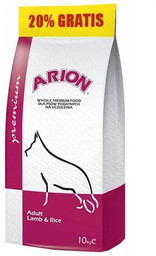 Arion Premium Lamb rice 10kg + 2 -