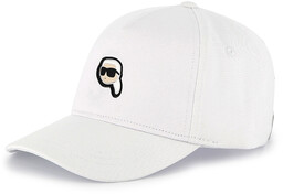 Czapka z daszkiem KARL LAGERFELD Z30398 Biały