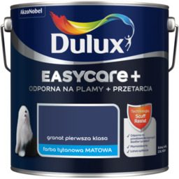 Farba tytanowa Dulux EasyCare+ Plamy+Przetarcia Granat Pierwsza Klasa
