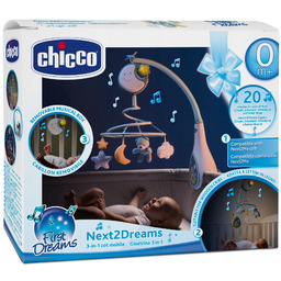 Chicco First Dreams Karuzela na łóżeczko Next2Dreams 3w1