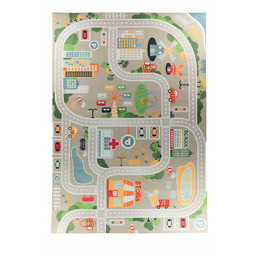 Dywan do pokoju dziecięcy Ulice Uliczki Drogi miasteczko