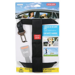 ZOLUX Szelki dla psa samochodowe 403335 XL Czarny