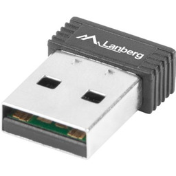 Karta sieciowa bezprzewodowa Lanberg USB Nano N150 1