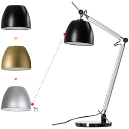 Stelaż ZYTA S TABLE ALU srebrny AZ2307 -