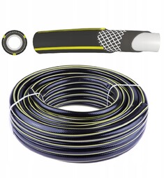 Wąż Ogrodowy 4 warstwowy 1/2'' 50m Polski Produkt