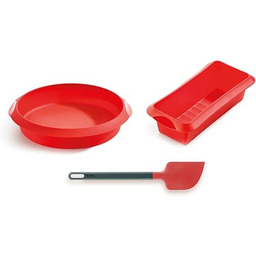 Lékué Podstawowe formy do pieczenia, silikon