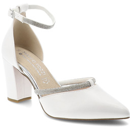 Marco Tozzi Czółenka damskie, ze skóry naturalnej