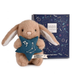 DOUDOU Pluszowy królik ze znakiem zodiaku 12 cm