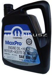 Olej silnikowy MaxPro 5W30 MOPAR GF-5 MS-6395 5l