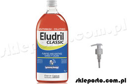 Eludril Classic 1000 ml płyn antybakteryjny z chlorheksydyną