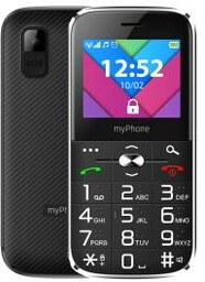 myPhone Halo C Czarny Telefon komórkowy