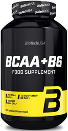 Biotech USA BCAA+B6 200tabs